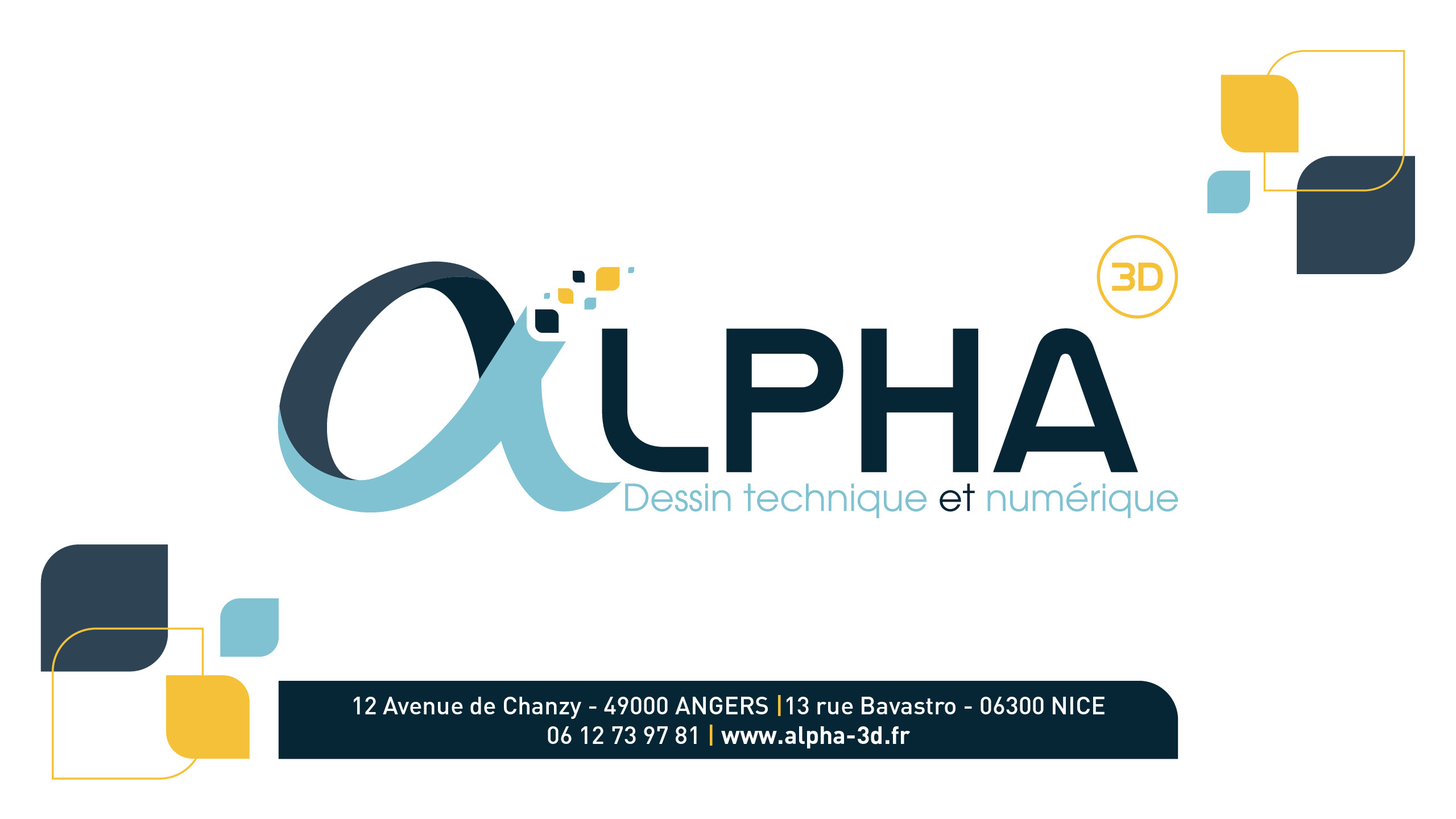 Alpha 3D, dessin technique et numérique